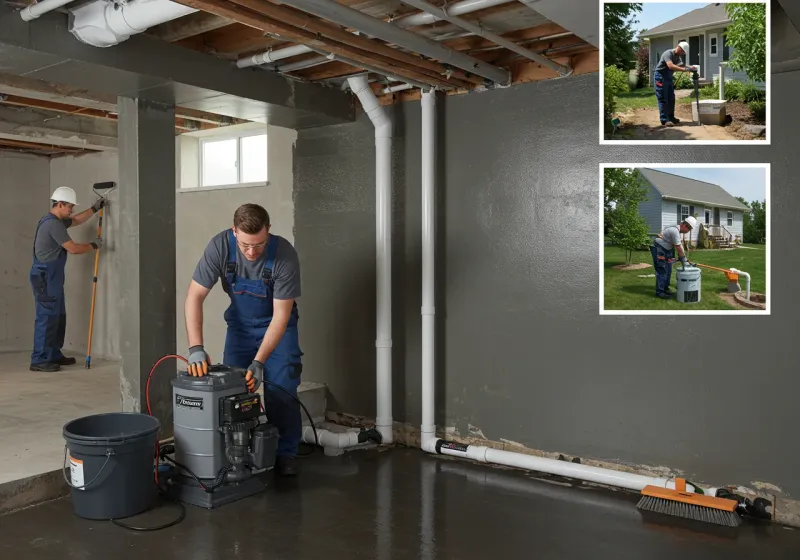 Basement Waterproofing and Flood Prevention process in Brunswick, GA